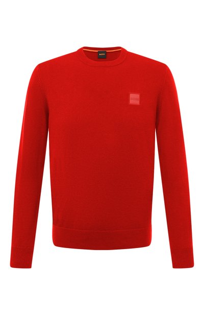 Джемпер из хлопка и кашемира BOSS ORANGE, арт. 50471343, фото 1