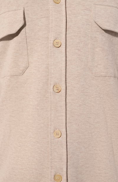 Рубашка из хлопка и кашемира STEFANO RICCI, арт. CJ007117/TE2602, фото 5