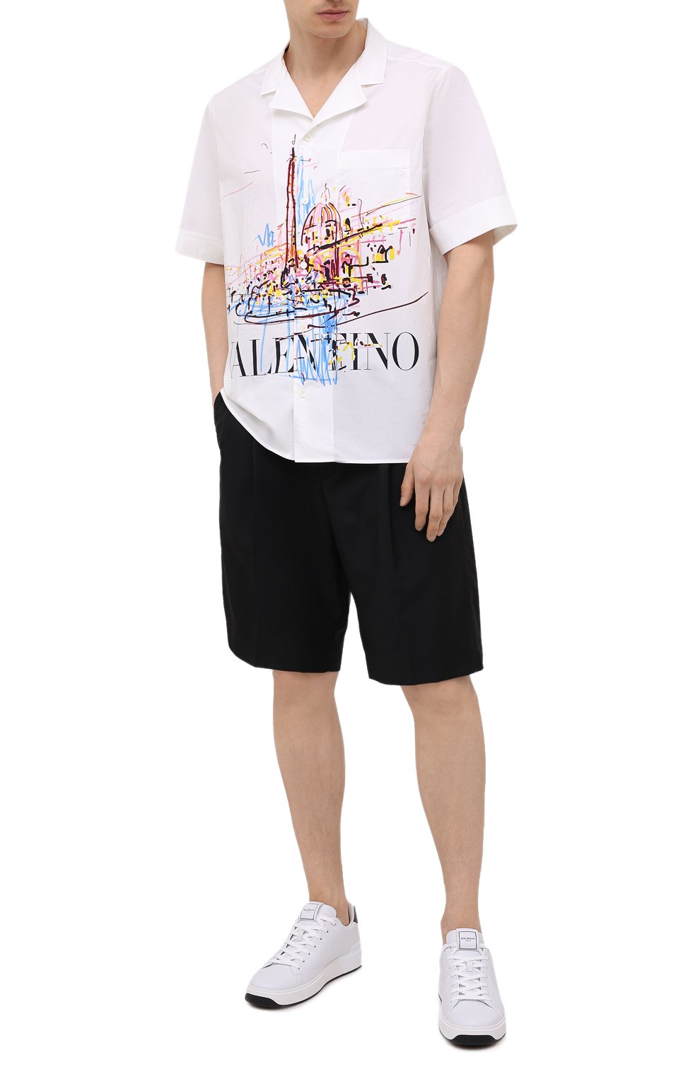 Кожаные кеды BALMAIN, арт. VM0VI226/LAMC, фото 2