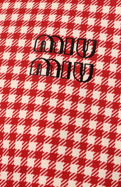 Хлопковый свитшот MIU MIU, арт. MJL820-10OP-F0976, фото 5