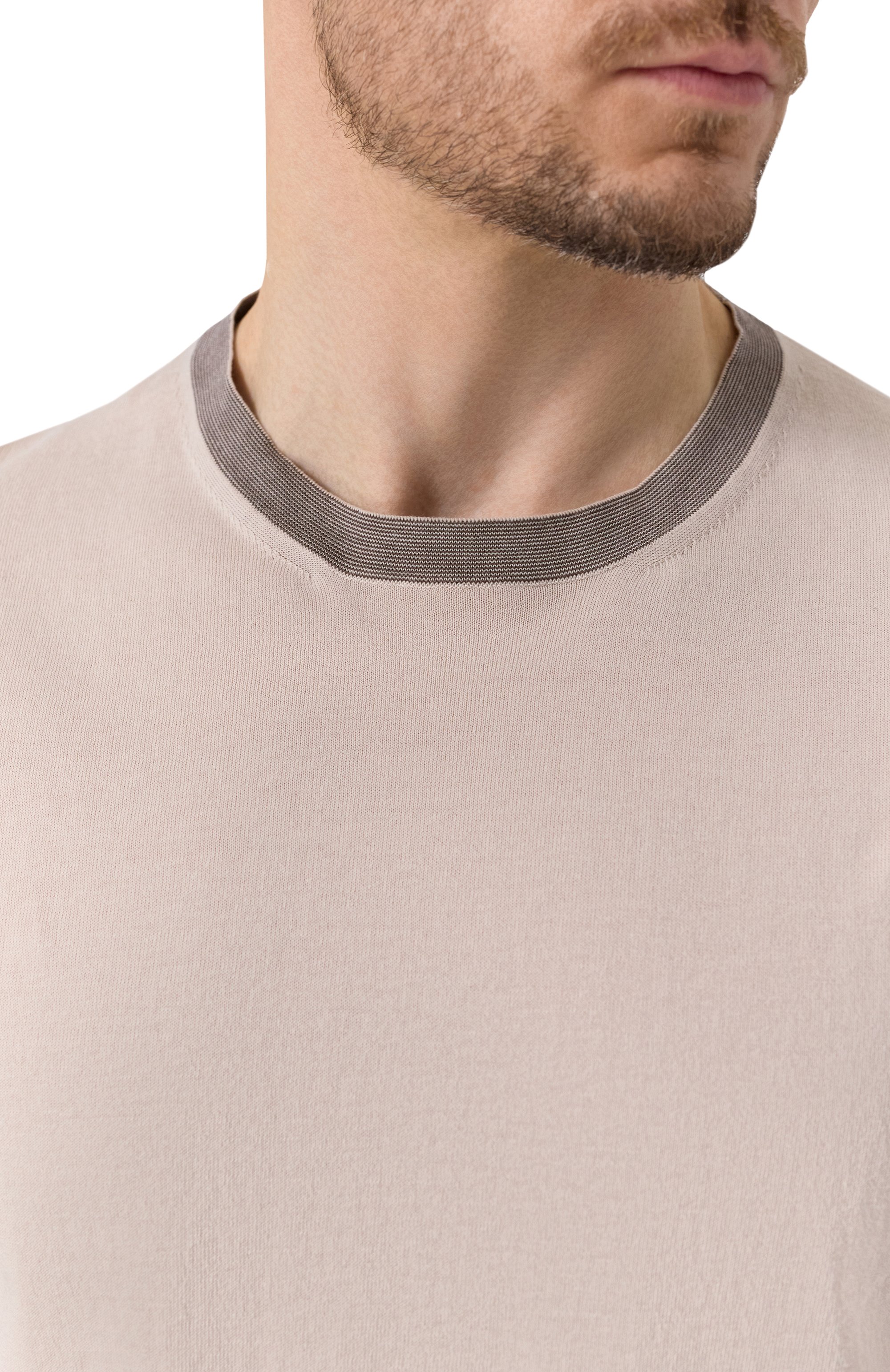 Джемпер из хлопка и шелка CORNELIANI, арт. 25M520-2525102, фото 5