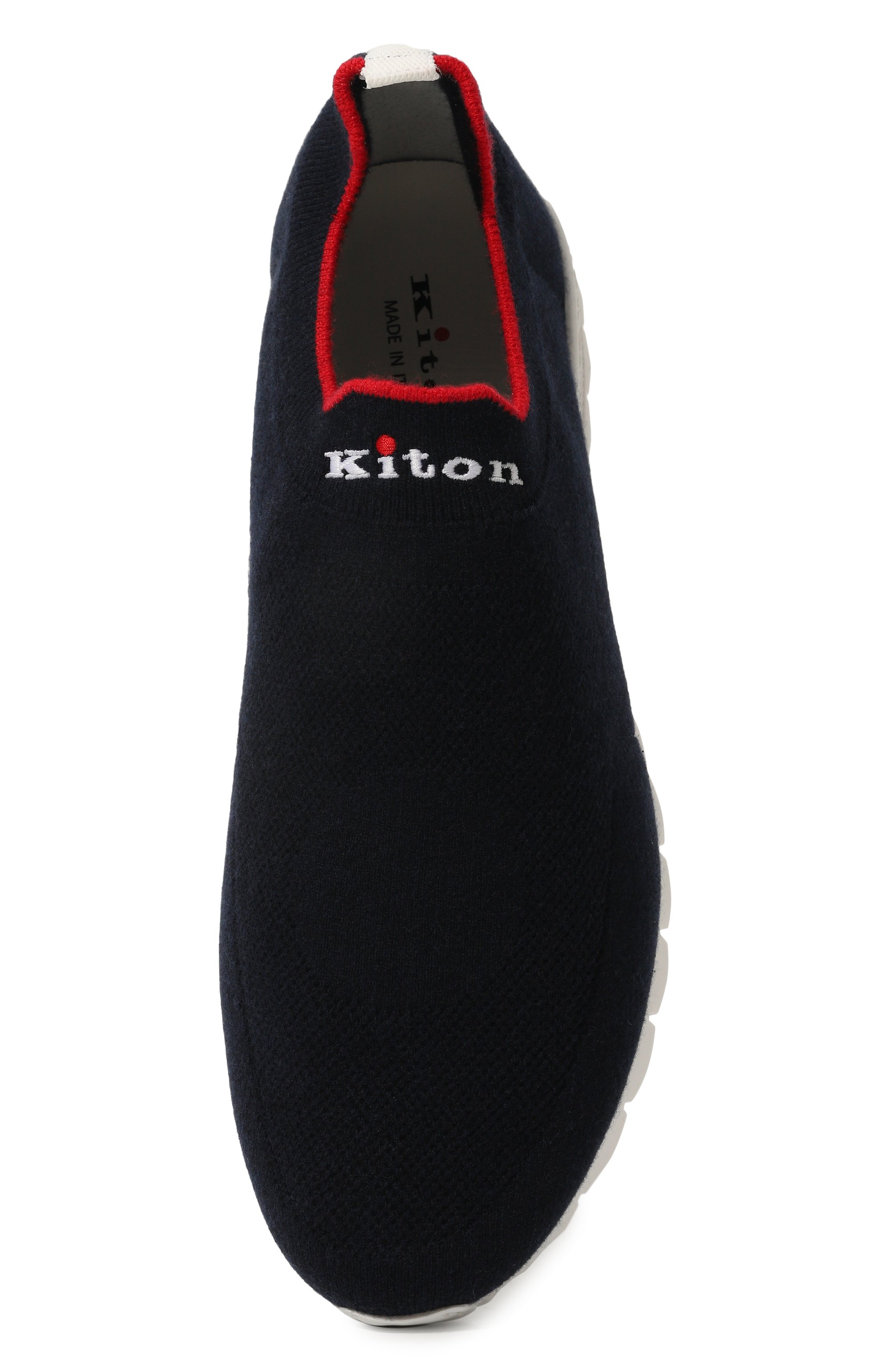 Текстильные кроссовки KITON, арт. USSA089N01046, фото 6