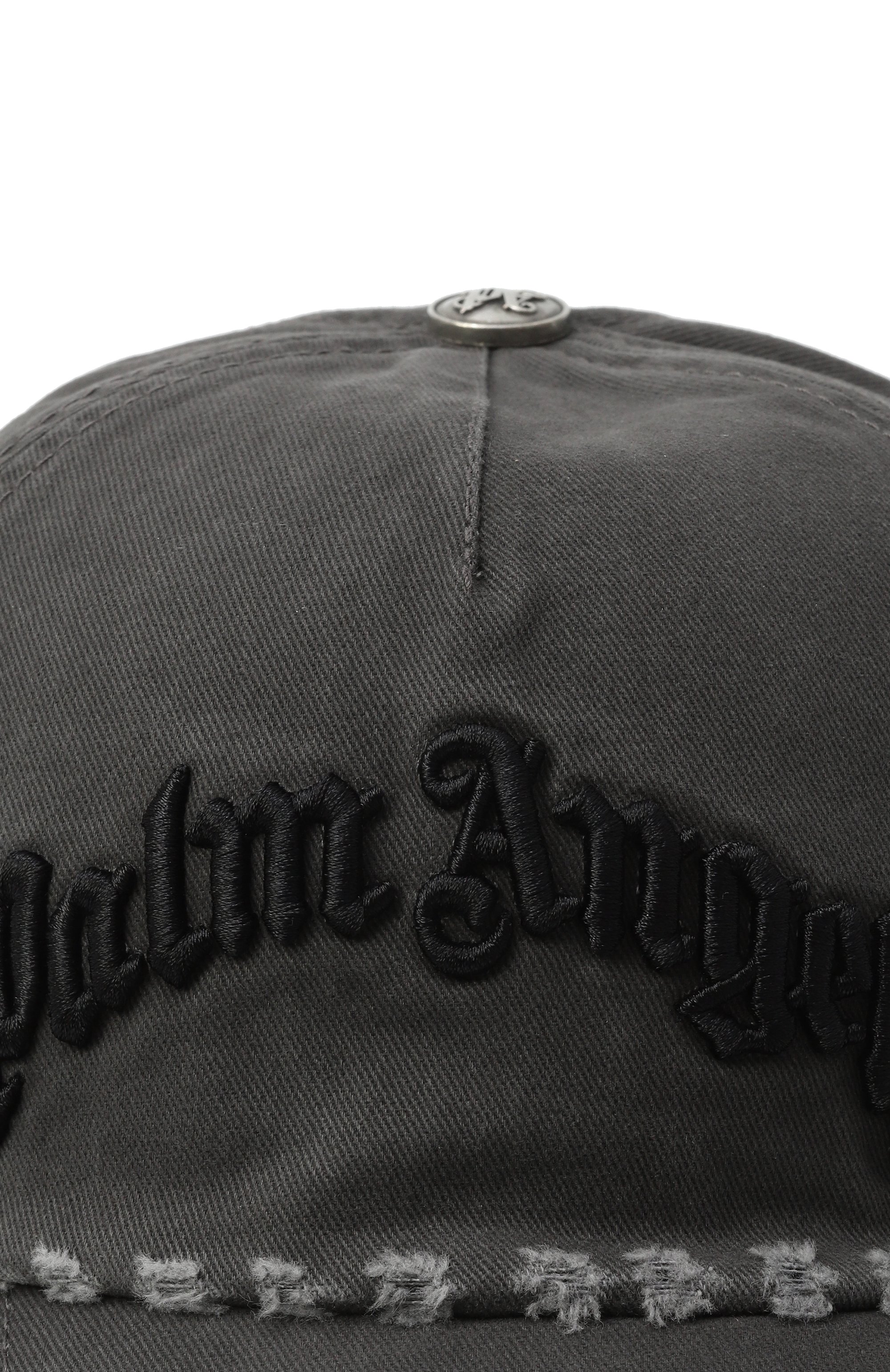 Хлопковая бейсболка PALM ANGELS, арт. PMLB104F25FAB007, фото 3