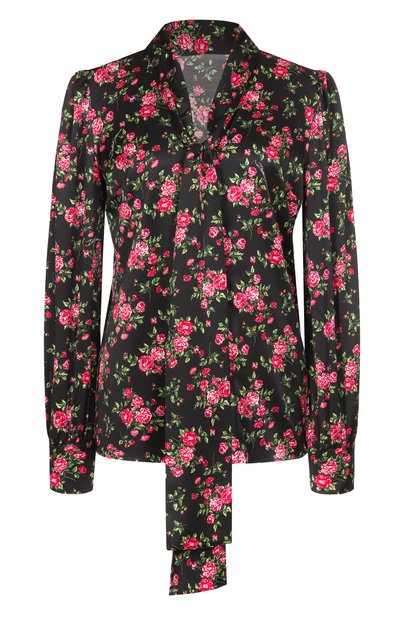 Женская атласная блузка DOLCE & GABBANA, арт. F5T17T/FSA8G