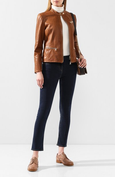 Кожаные дерби SANTONI, арт. WUKM58460BA3SDDKP20, фото 2