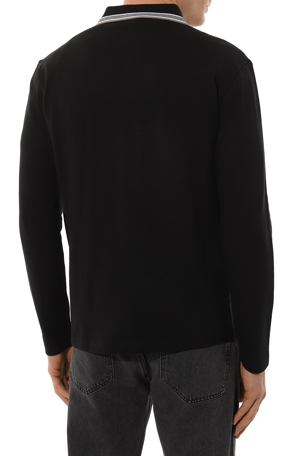 Хлопковое поло BOSS GREEN, арт. 50506191, фото 4