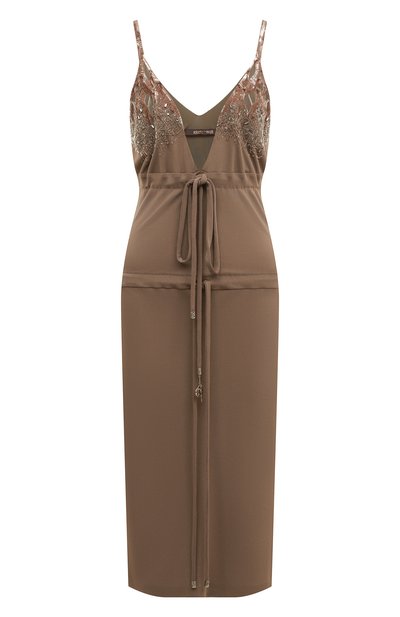 Женское платье из вискозы ROBERTO CAVALLI, арт. QTR148/JD024