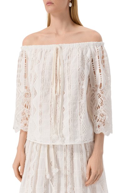 Хлопковый топ PINKO, арт. 104798/A2G9, фото 3