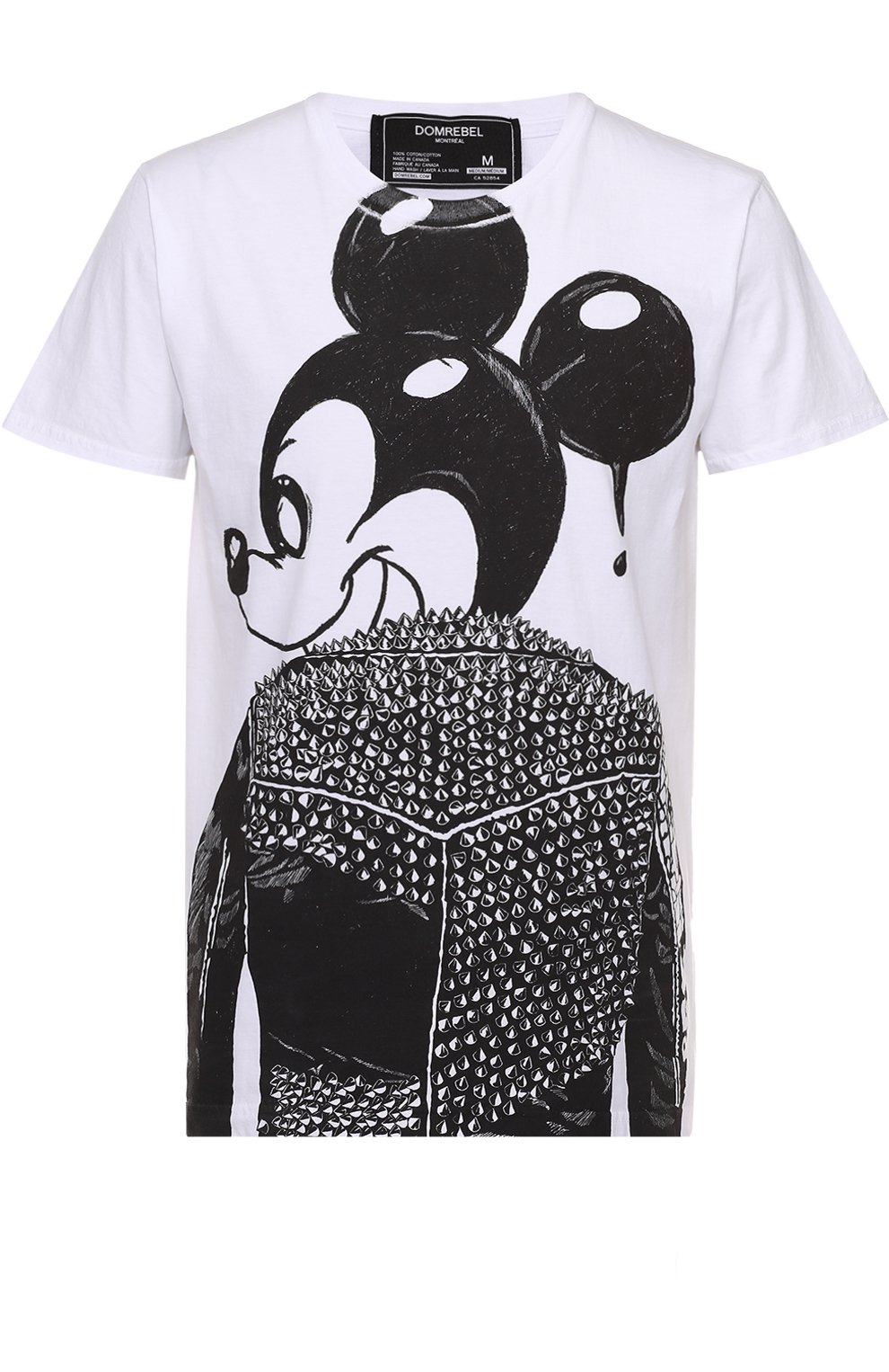 Хлопковая футболка с принтом DOMREBEL, арт. MICK, фото 1