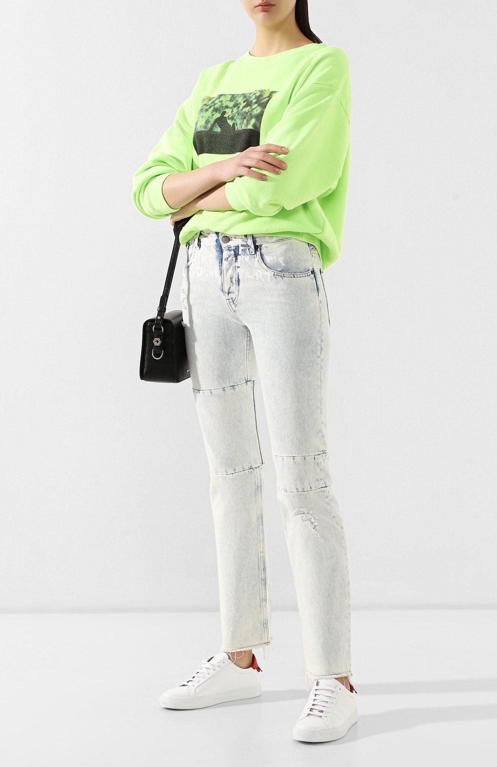 Джинсы прямого кроя MM6, арт. S62LB0012/S30460, фото 2