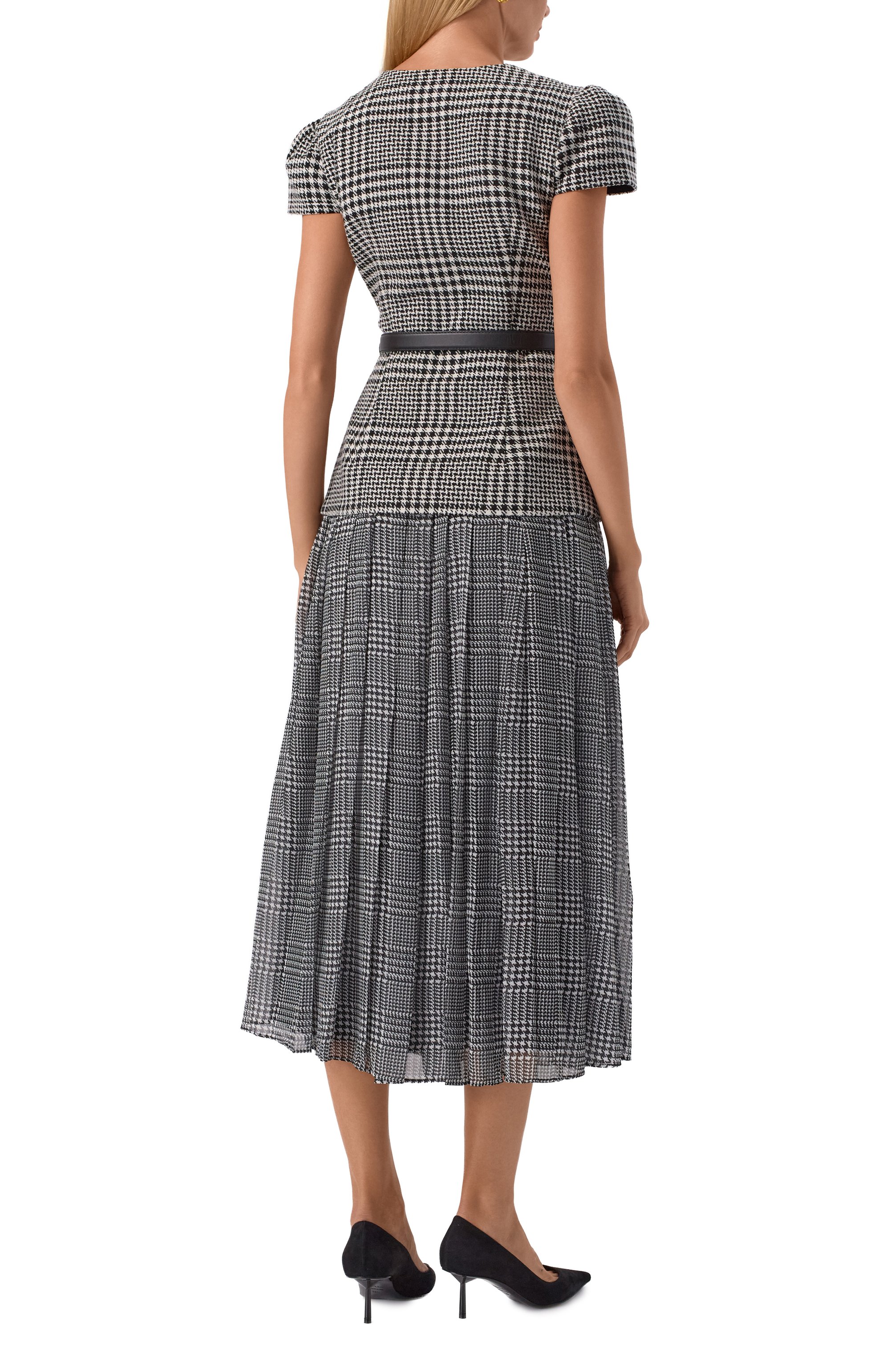 Платье SELF-PORTRAIT, арт. PF25-017MC-BW, фото 4