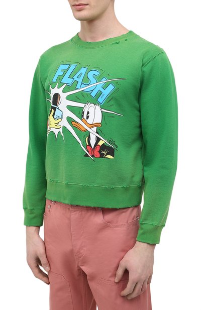 Хлопковый свитшот disney x gucci GUCCI, арт. 634554/XJC8R, фото 3
