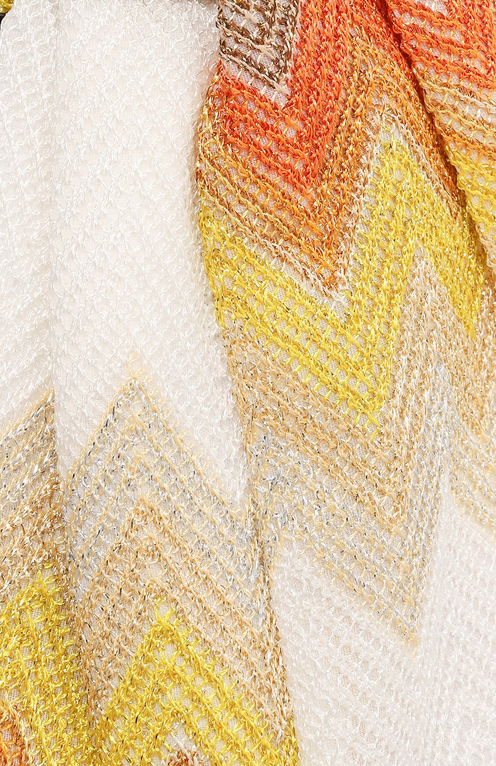 Повязка на голову из вискозы MISSONI желтого цвета по цене 21950 руб., арт. FCKSVMD8930, фото 4 Повязка на голову из вискозы MISSONI, арт. FCKSVMD8930, фото 4