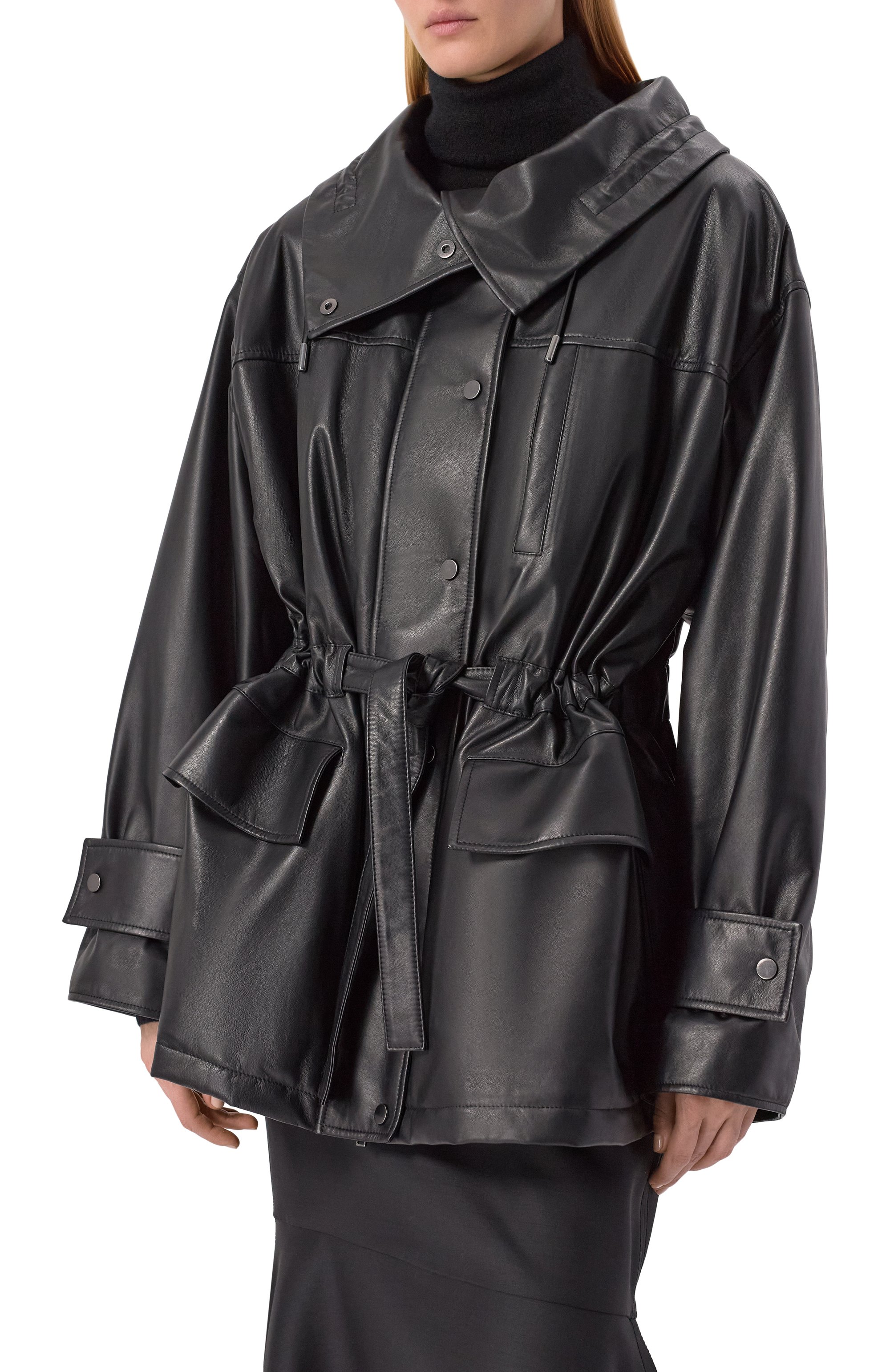 Кожаная парка MVST, арт. M25.1PW.L005/NEW PARIS, фото 3