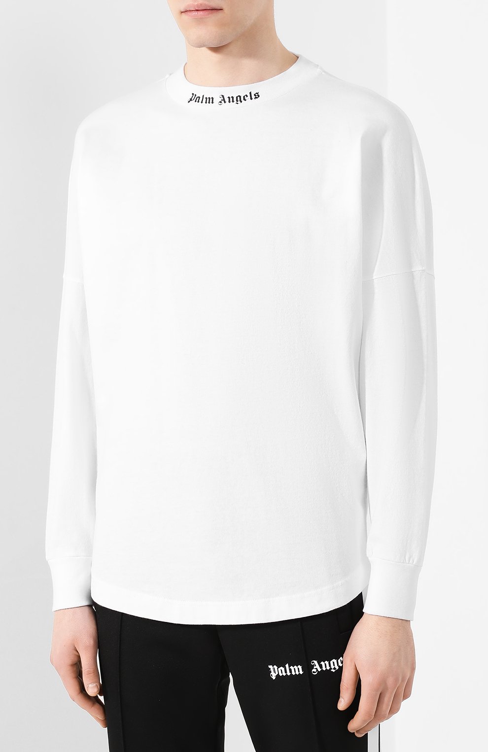 Хлопковый лонгслив PALM ANGELS, арт. PMAB001R204130030110, фото 3