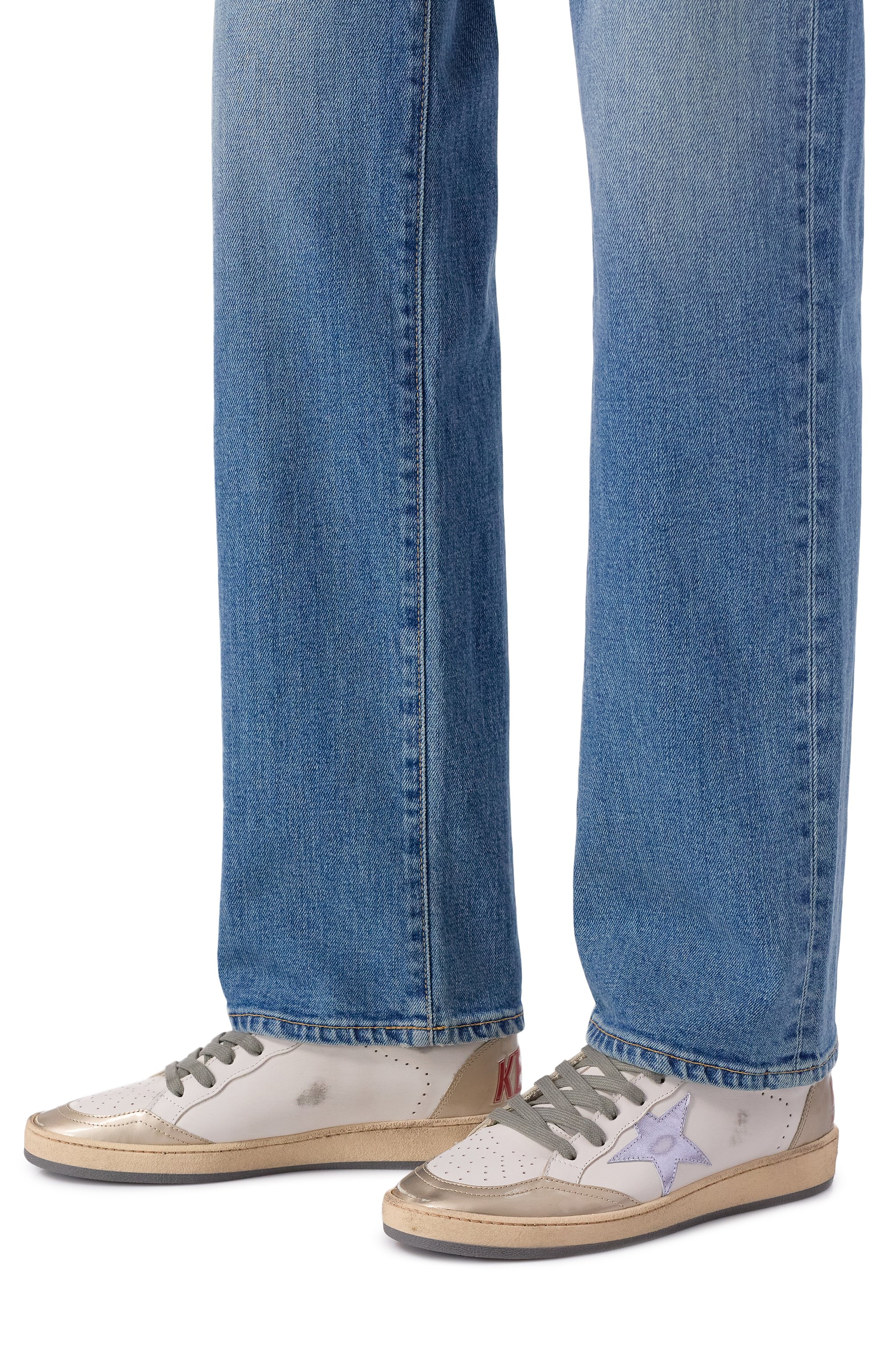 Кожаные кеды ball star GOLDEN GOOSE DELUXE BRAND, арт. GWF00117.F007471, фото 2