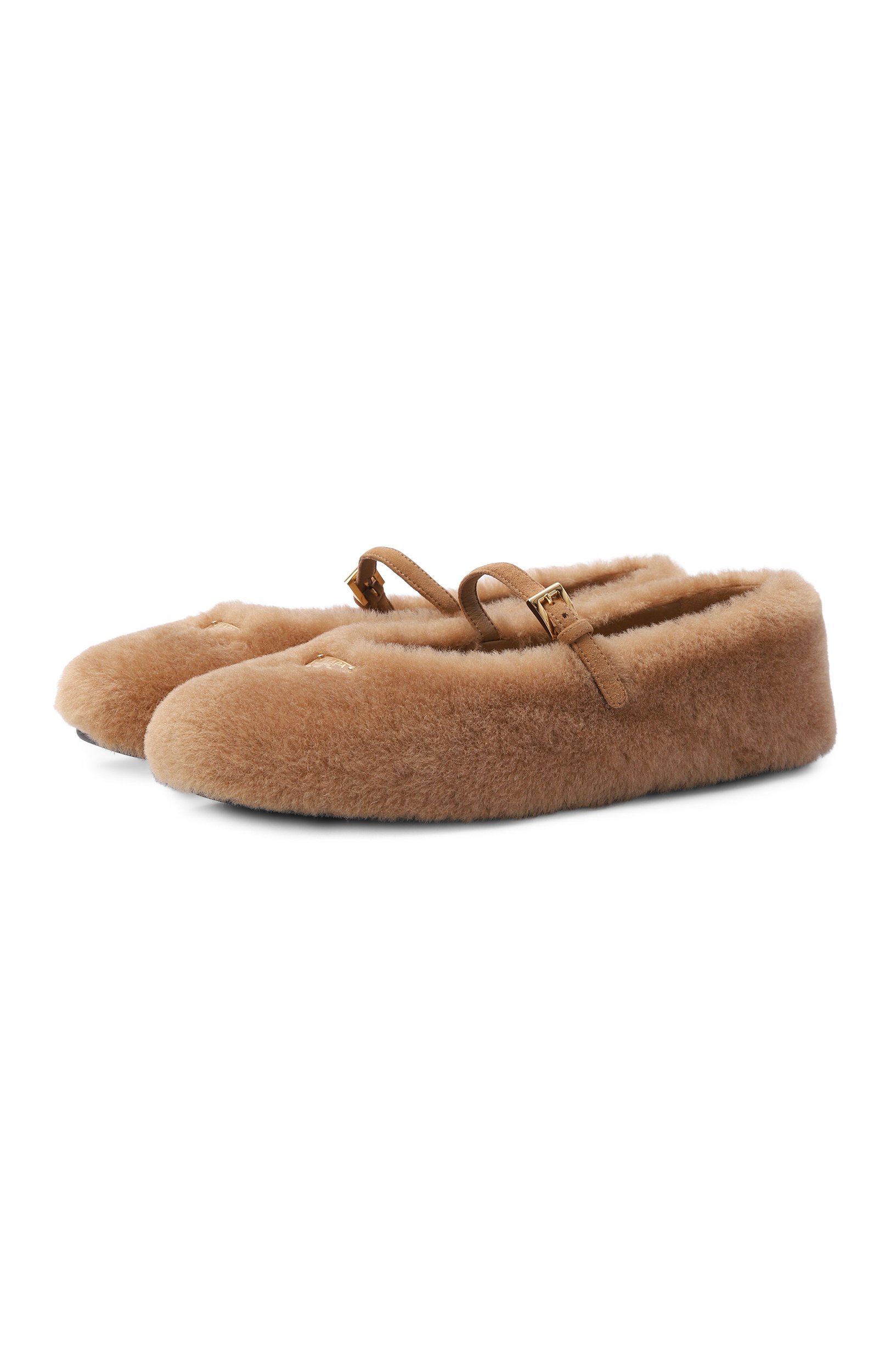 Балетки из  овчины PRADA, арт. 1F1590/173, фото 1