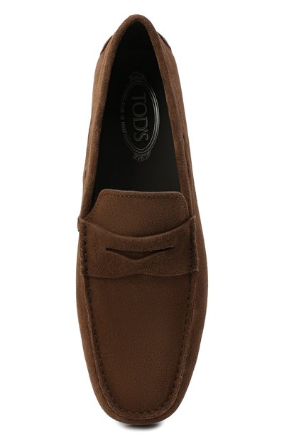 Замшевые мокасины TOD’S коричневого цвета по цене 49550 руб., арт. XXM0LR00011RE0, фото 5 Замшевые мокасины TOD’S, арт. XXM0LR00011RE0, фото 5
