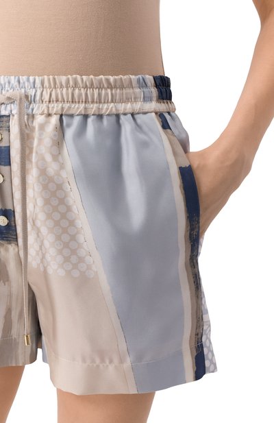 Шелковые шорты LORENA ANTONIAZZI, арт. E2553PA17A/4916, фото 5