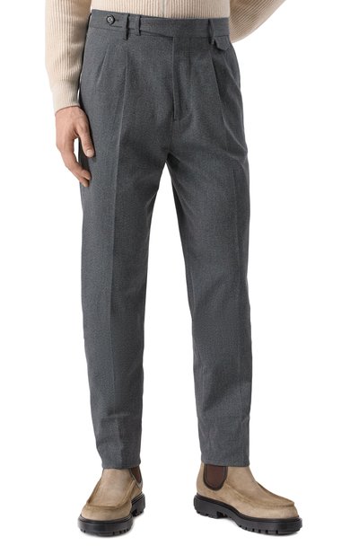 Хлопковые брюки BRUNELLO CUCINELLI, арт. ME263E1920, фото 3