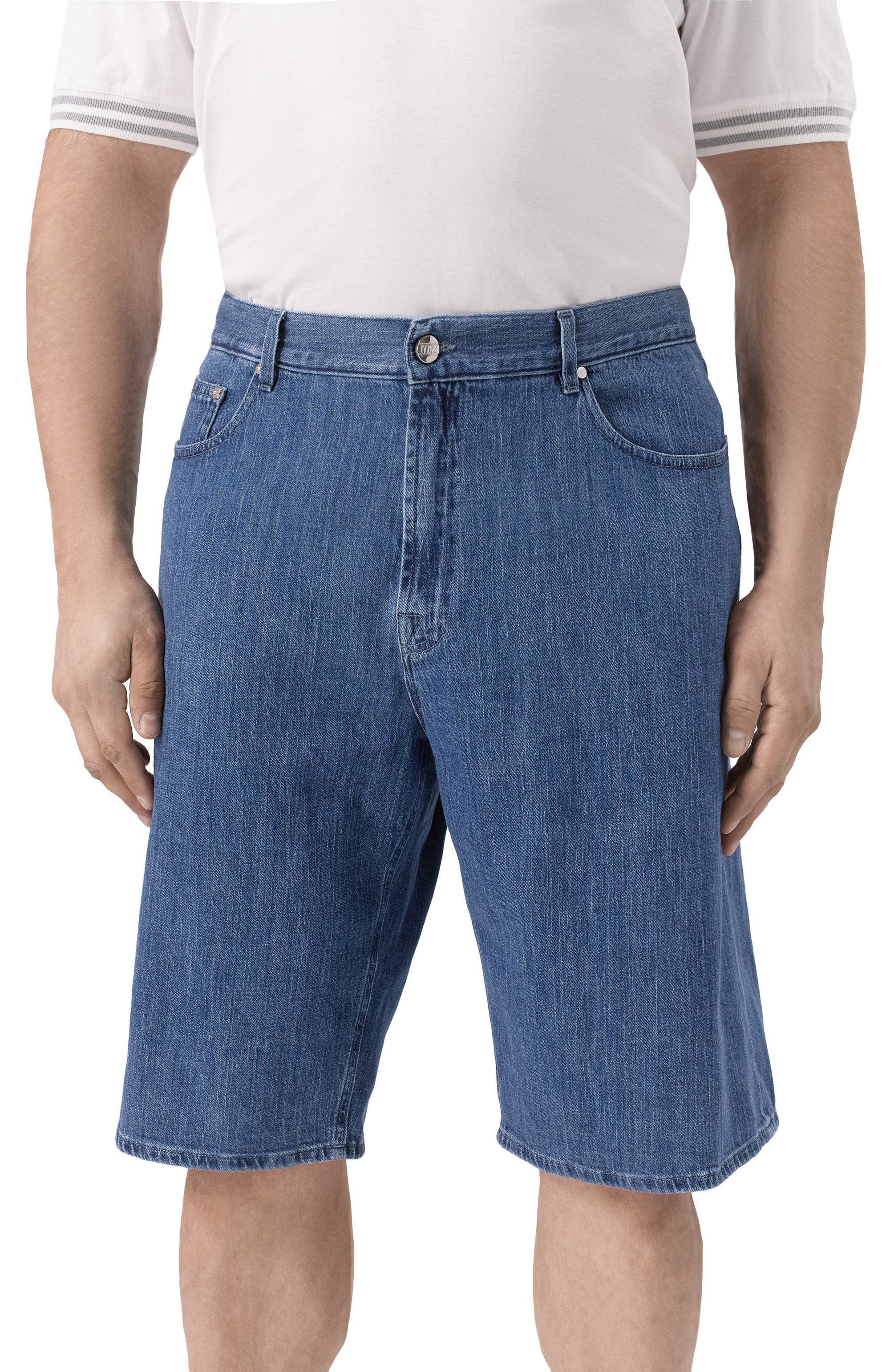 Джинсовые шорты ZILLI, арт. JPJ071M010325005F, фото 3