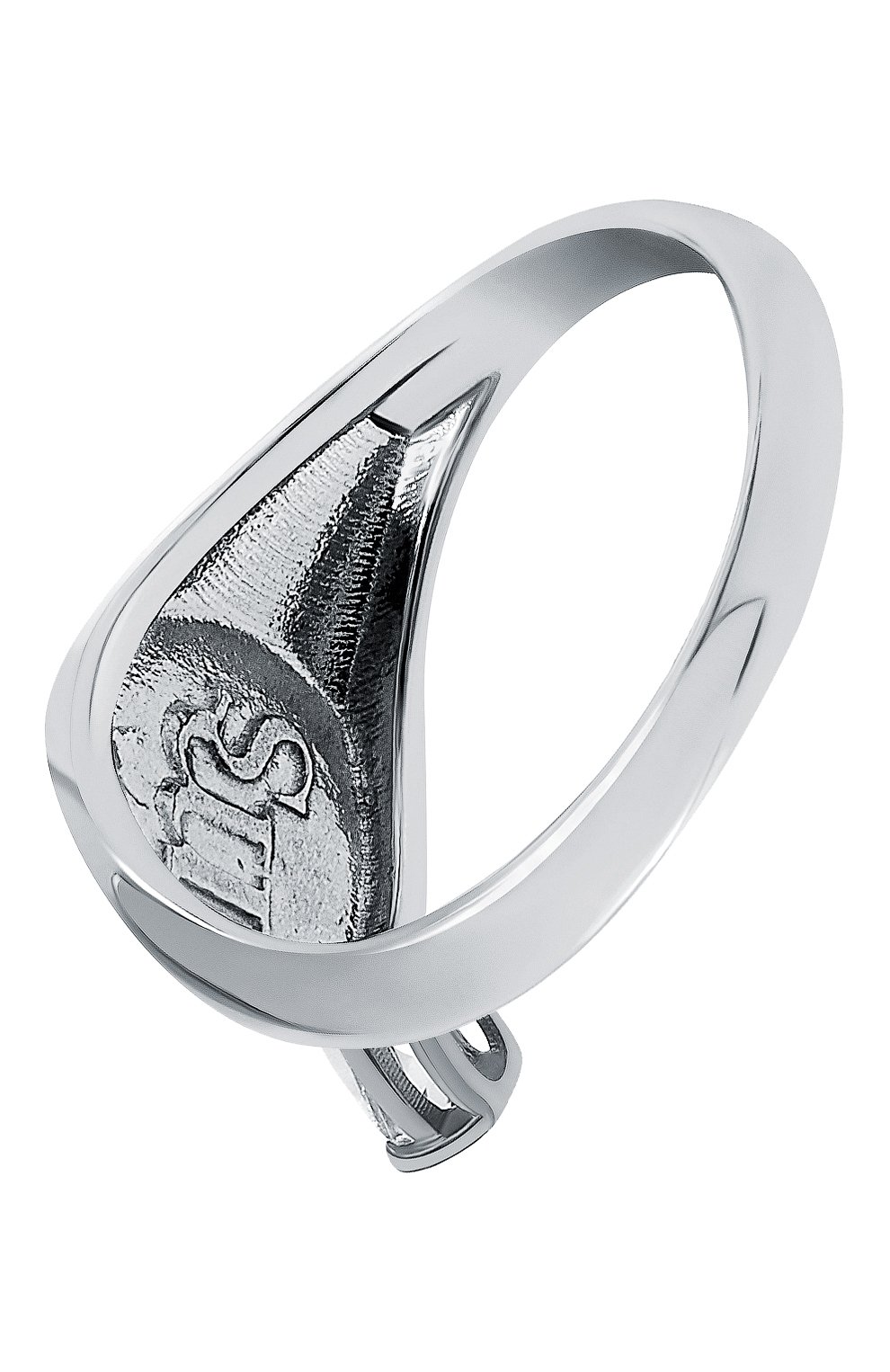 Кольцо-печатка с белым топазом MOONKA, арт. nc-sig-tpz-r, фото 3