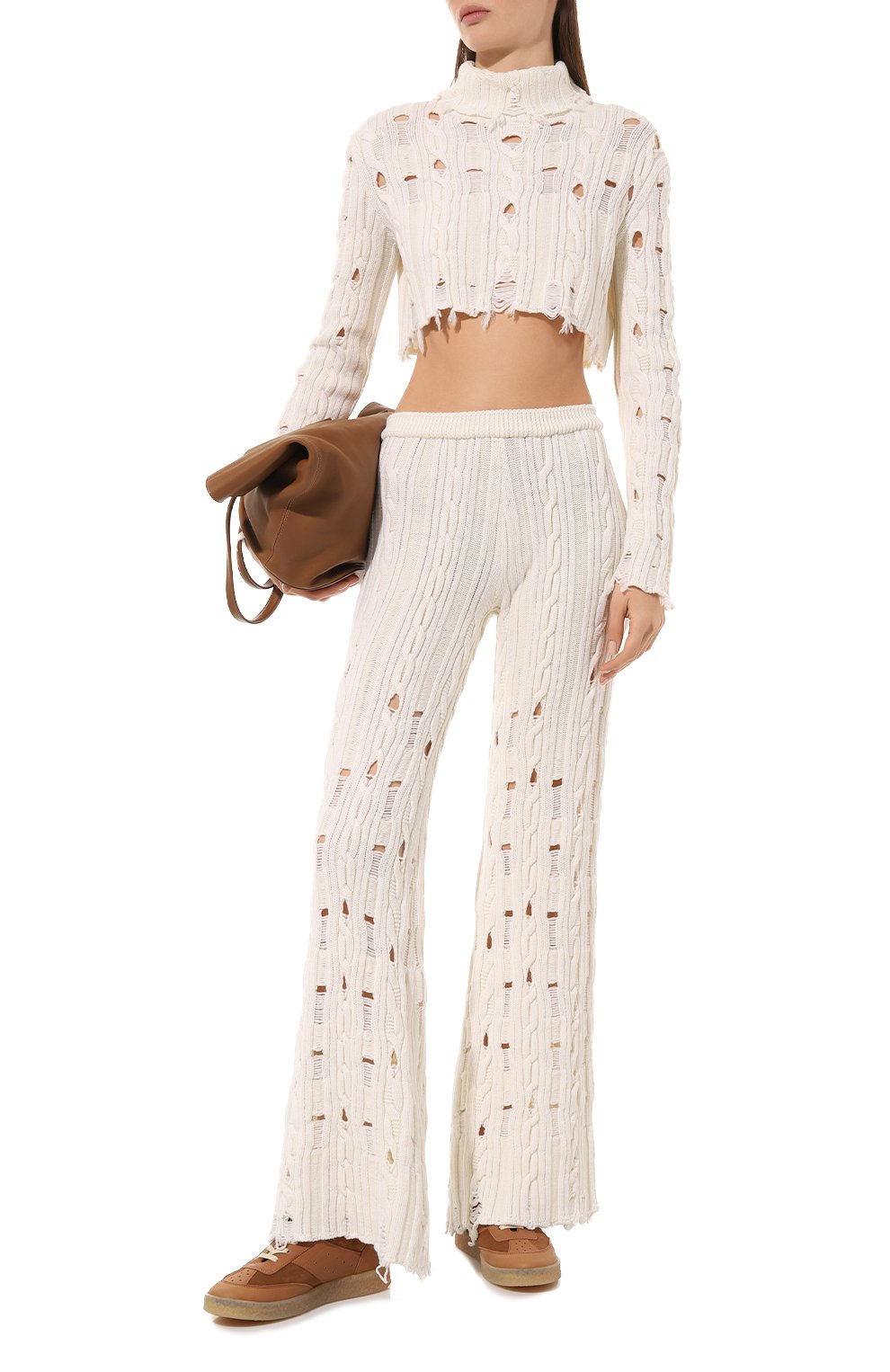 Шерстяные брюки AND THE BRAND, арт. W24-P030L-0702-101, фото 2