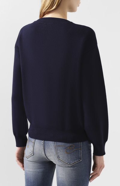 Хлопковый пуловер CELINE, арт. 2A27E821J, фото 4