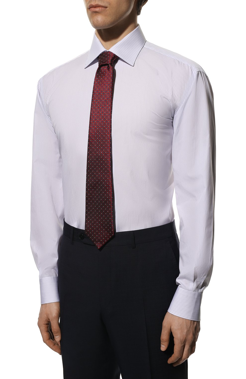 Хлопковая сорочка BRIONI, арт. RCA20M/P106F, фото 4