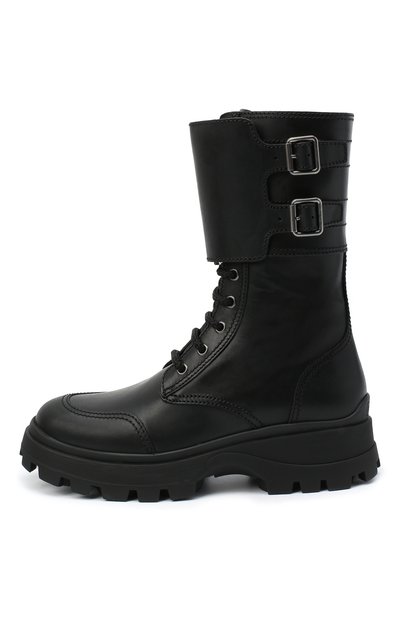 Кожаные ботинки MIU MIU, арт. 5U296D/3KL9, фото 3