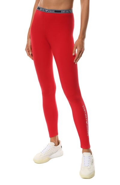 Хлопковые легинсы EMPORIO ARMANI, арт. 164568/2R227, фото 3