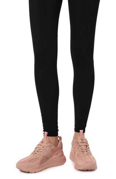 Комбинированные кроссовки sean BURBERRY светло-розового цвета по цене 67050 руб., арт. 8063490, фото 3 Комбинированные кроссовки sean BURBERRY, арт. 8063490, фото 3