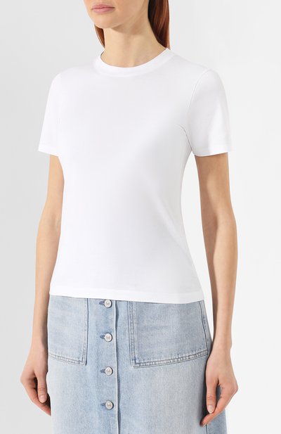 Хлопковая футболка ACNE STUDIOS, арт. 15E166, фото 3