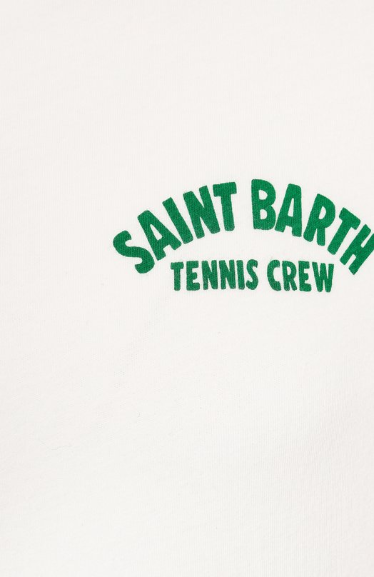 Хлопковая футболка MC2 Saint Barth STBW EMILIE/06186H Белый  STBW EMILIE/06186H Фото 6