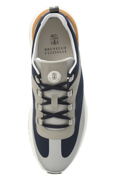 Комбинированные кроссовки BRUNELLO CUCINELLI, арт. MZUTBH0255, фото 5