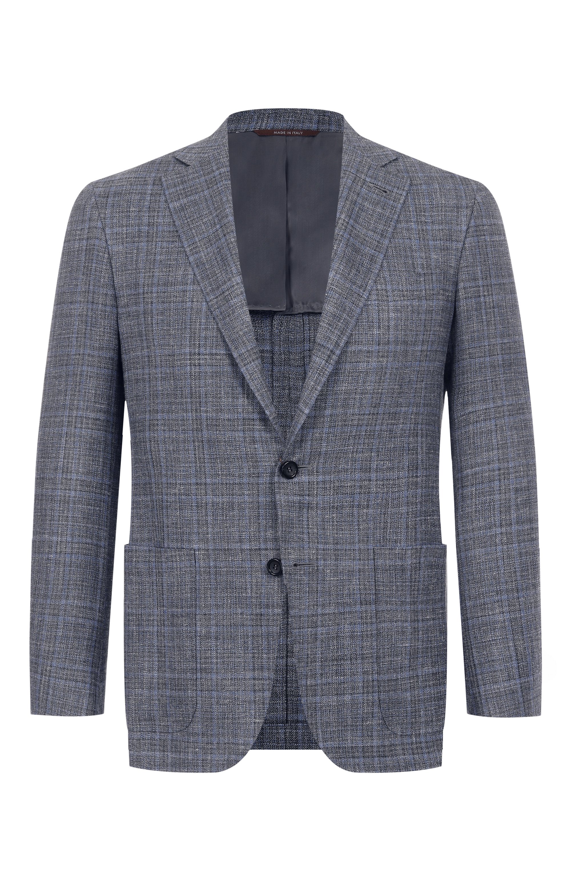 Пиджак из шерсти и шелка CANALI, арт. 23275 CF00447, фото 1