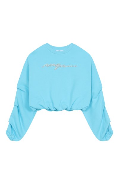 Хлопковый свитшот MSGM KIDS, арт. S5MSJGSW222