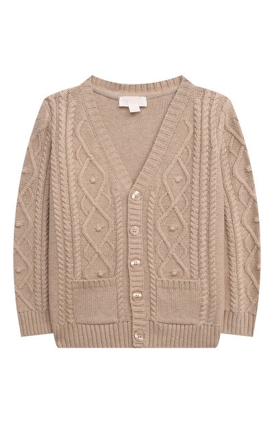 Кардиган из хлопка и шерсти BABYBU, арт. BI-D2046AW24