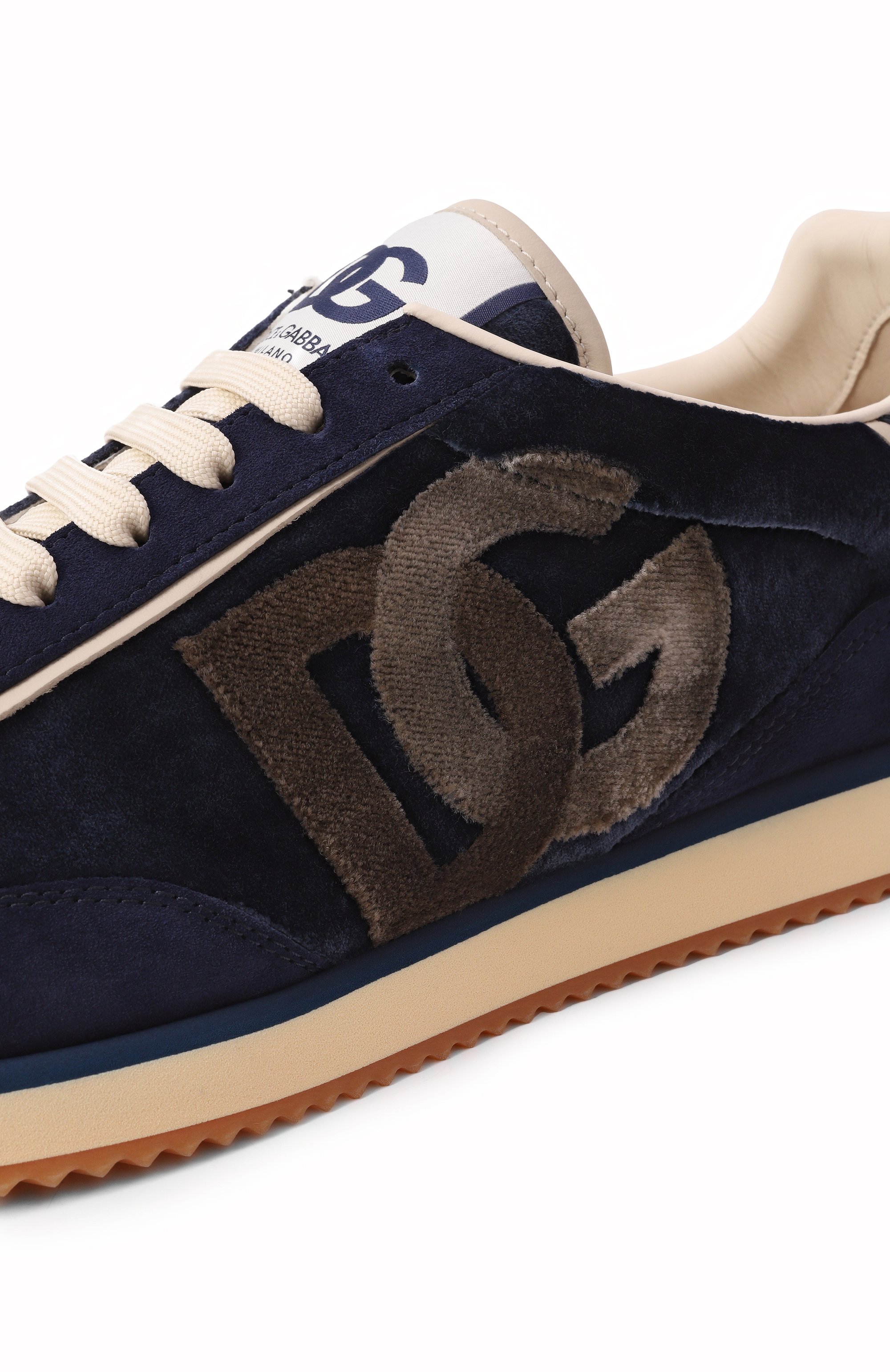 Комбинированные кроссовки dg cushion DOLCE & GABBANA, арт. CS2288/A6C78, фото 7