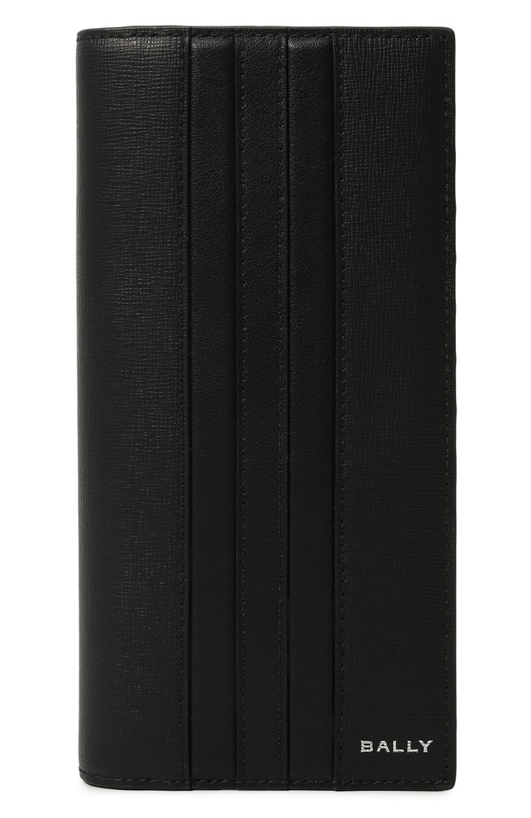 Мужской кожаное портмоне BALLY черного цвета, арт. MLL015/EC001 | Фото 1 (Материал: Натуральная кожа; Нос: Не проставлено)