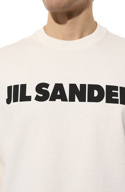 Хлопковый лонгслив JIL SANDER, арт. J22GC0136/J45148, фото 5