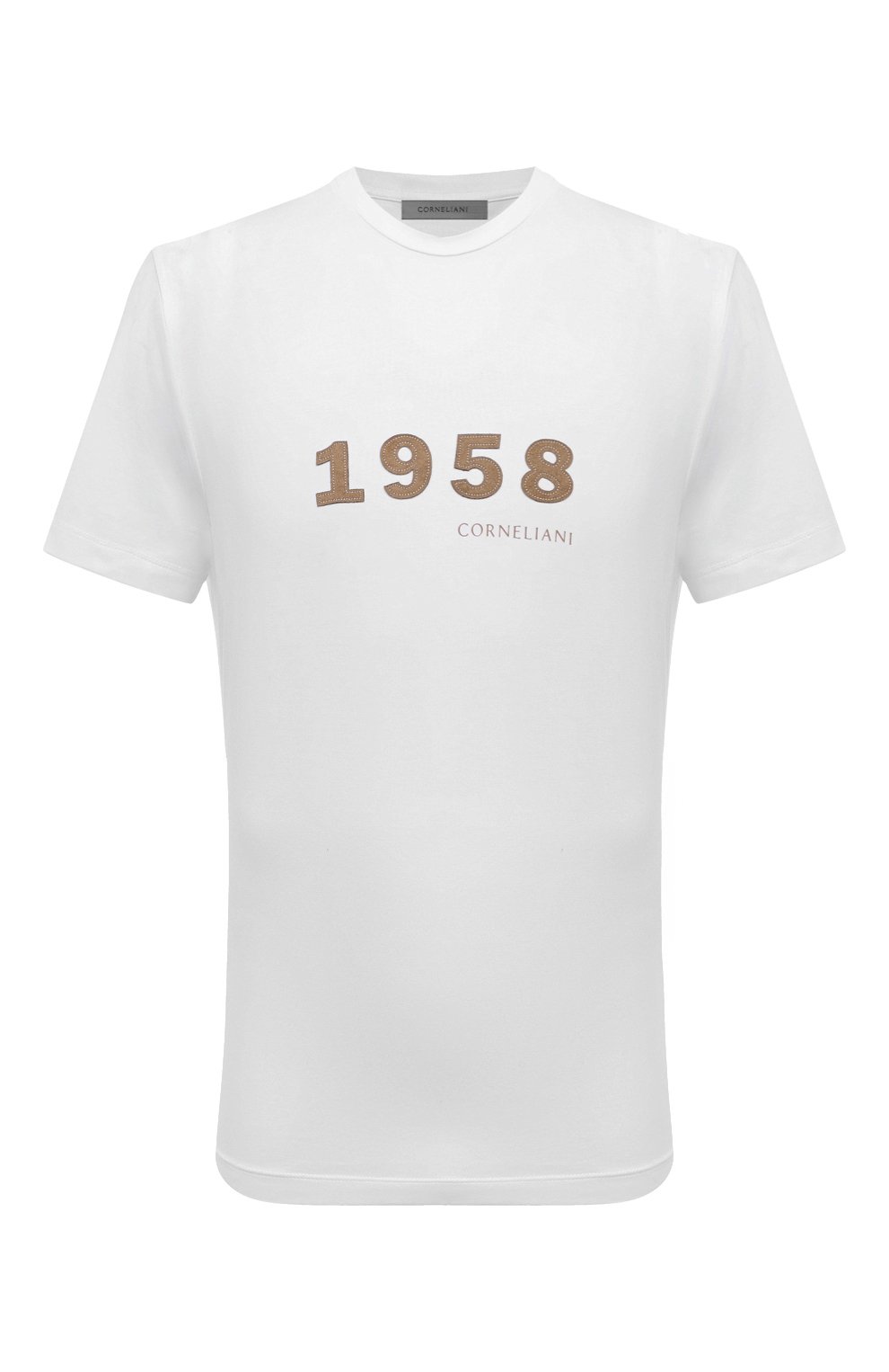 Хлопковая футболка CORNELIANI, арт. 94G587-9425044, фото 1