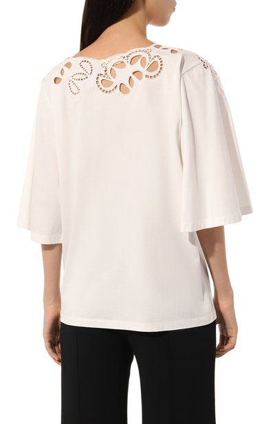 Хлопковый топ ELIE SAAB, арт. TS001, фото 4