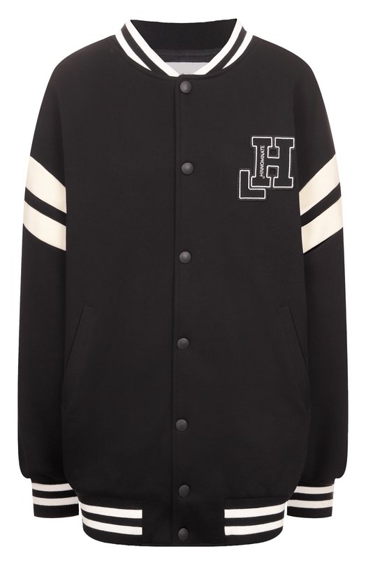 Хлопковый бомбер HINNOMINATE HMABW02071 Чёрный HMABW02071