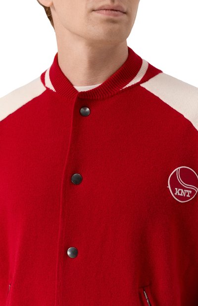 Шерстяной бомбер KITON, арт. UMM069702, фото 5