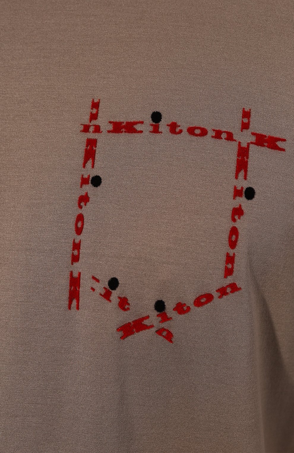 Хлопковая футболка KITON, арт. UK1163W23, фото 5