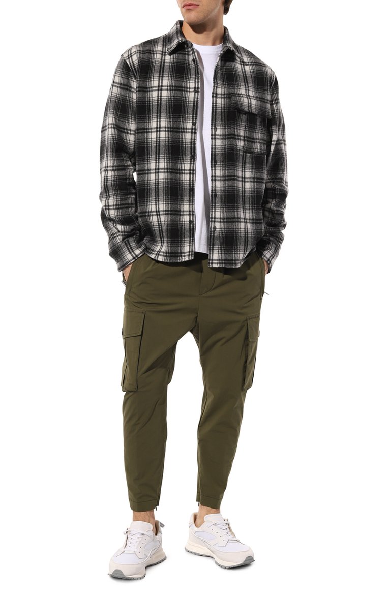 Хлопковые брюки-карго DSQUARED2, арт. S74KB0805/S53578, фото 1