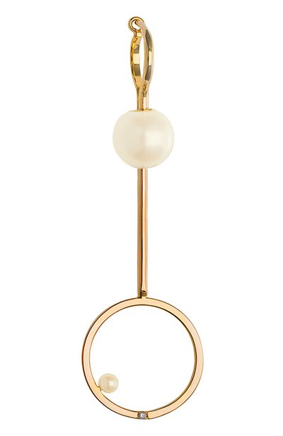 Женские серьга DELFINA DELETTREZ, арт. TWI5008.A