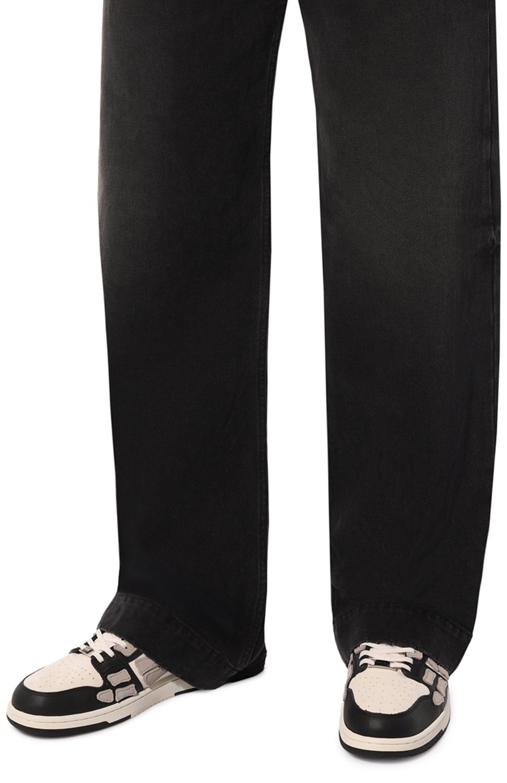 Кожаные кеды skel top AMIRI, арт. PS24MFS004, фото 3