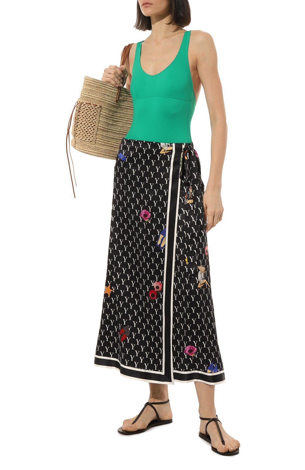 Шелковая юбка YANINA, арт. 0-2502, фото 2